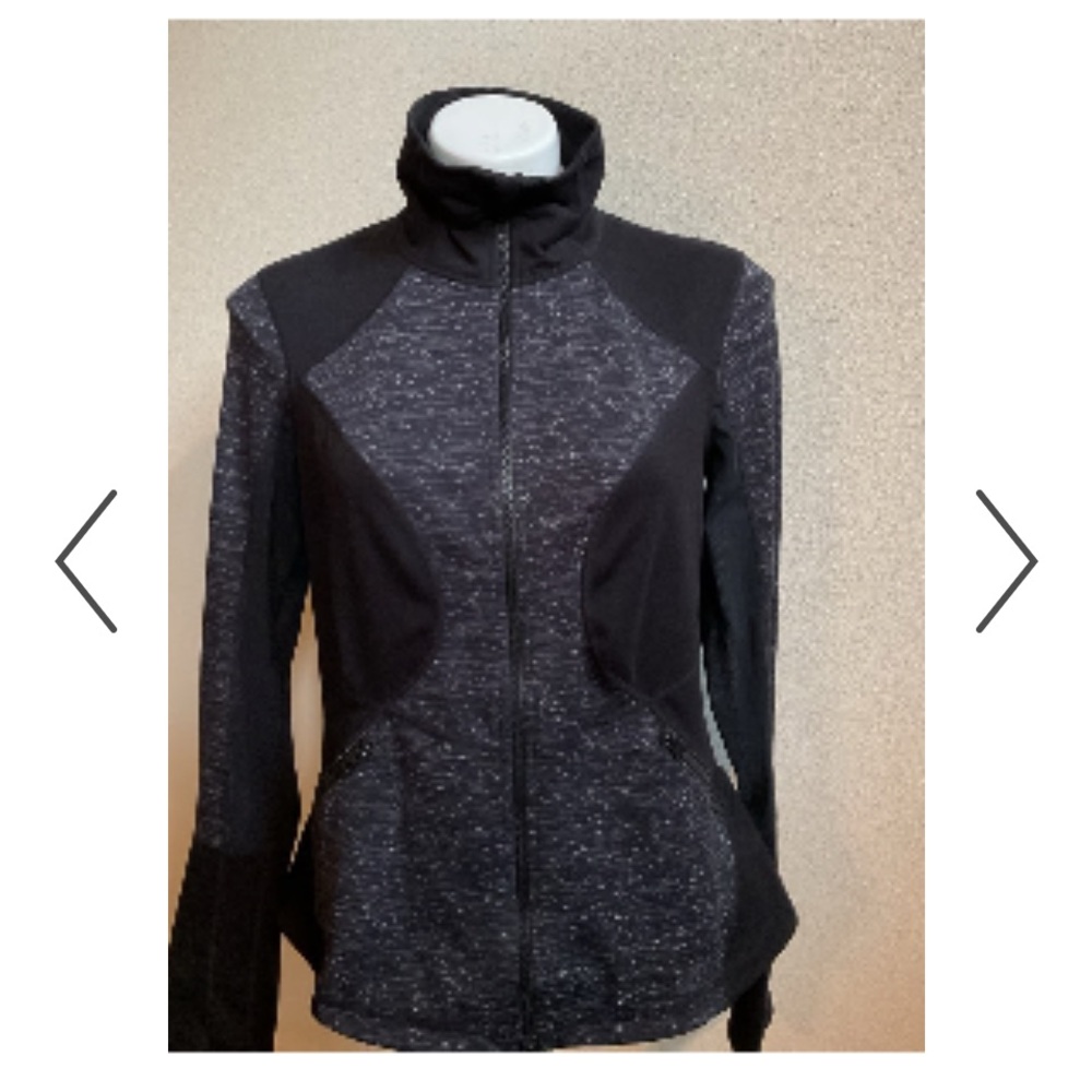 Zella Black and Gray Ski Jacket